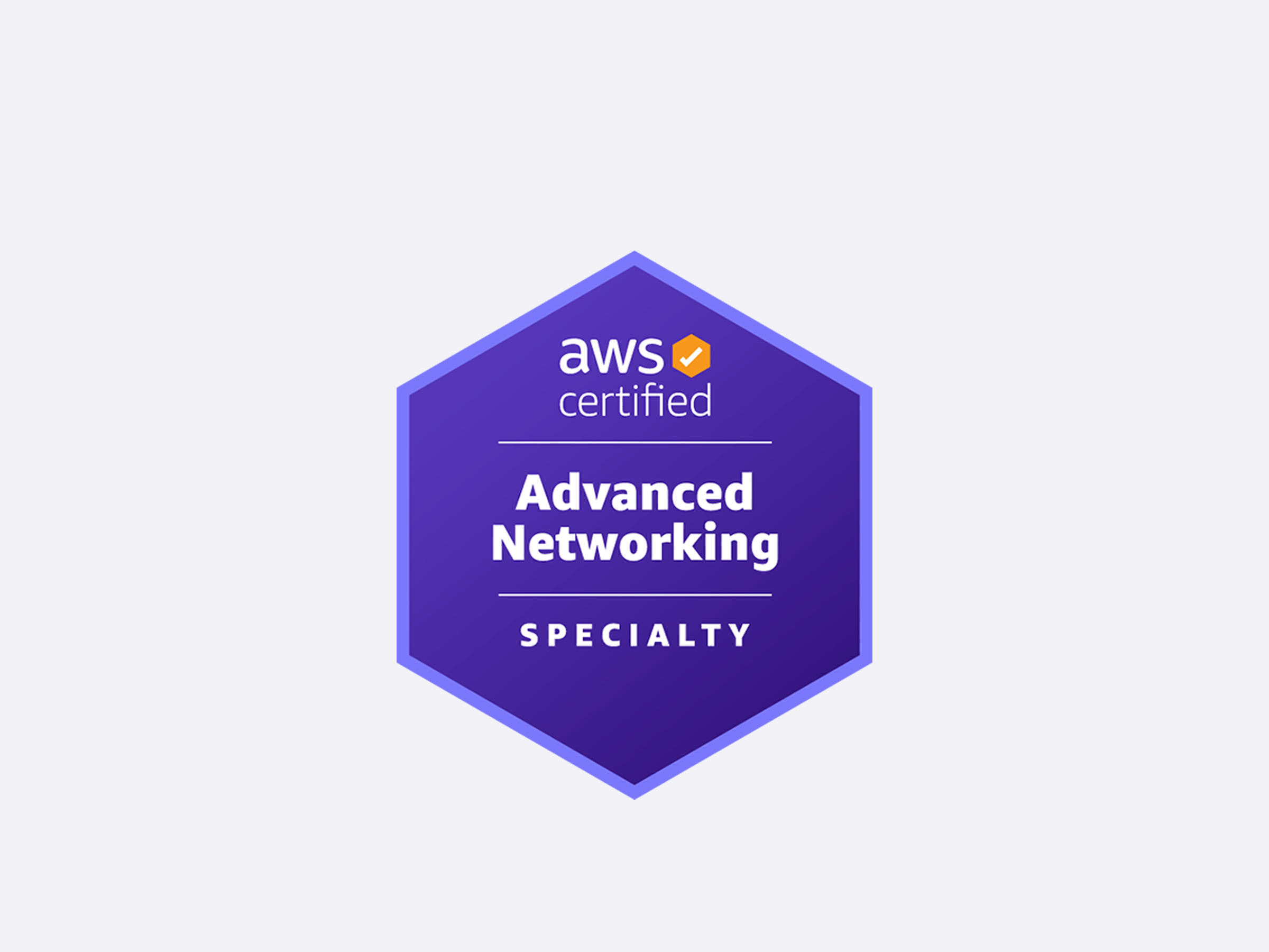 AWS Certified Advanced Networking – Specialty badge held by Mactores engineers