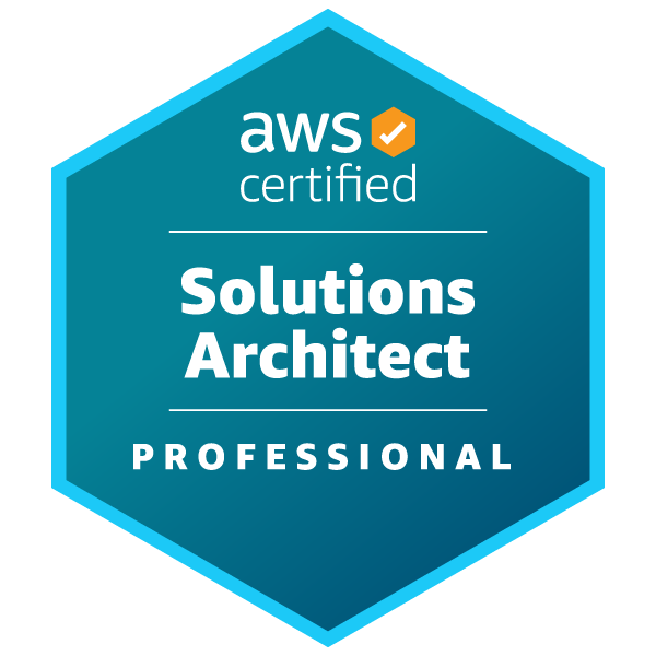 AWS Certified Solutions Architect – Professional badge held by Mactores engineers
